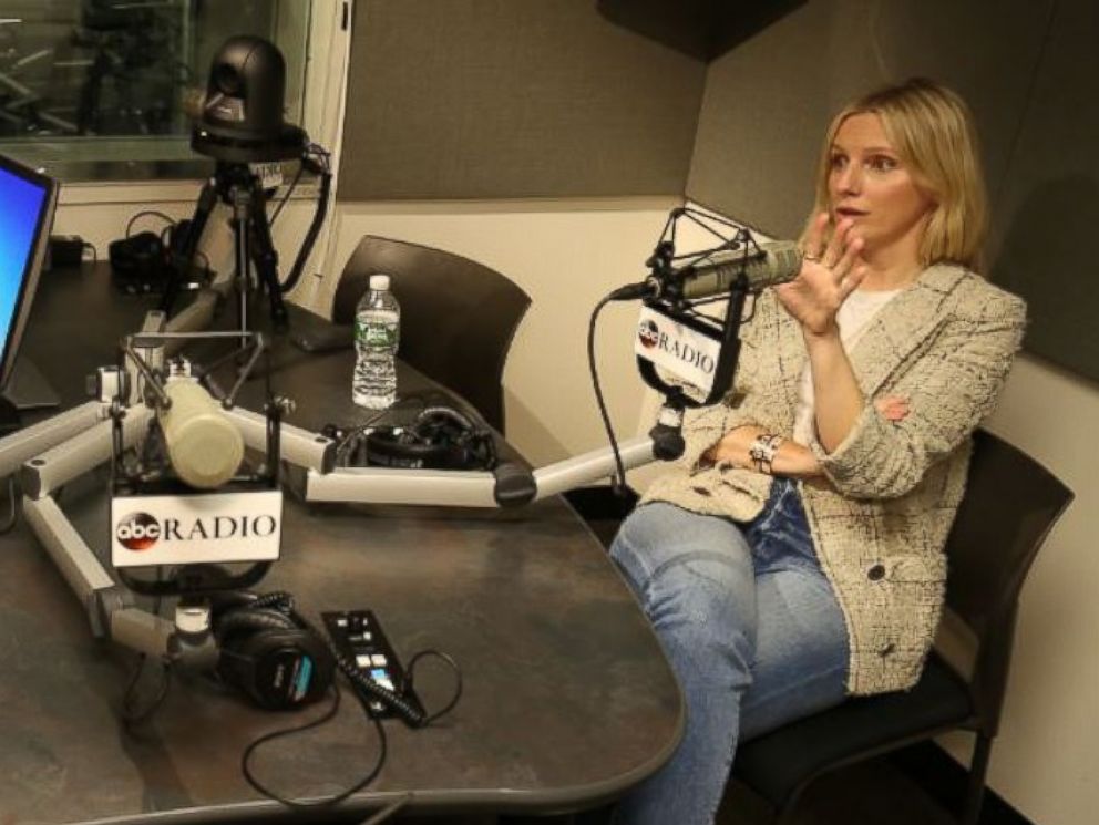 PHOTO: Editor-in-Chief of InStyle, Laura Brown records an episode of ABC Radios podcast No Limits with Rebecca Jarvis.