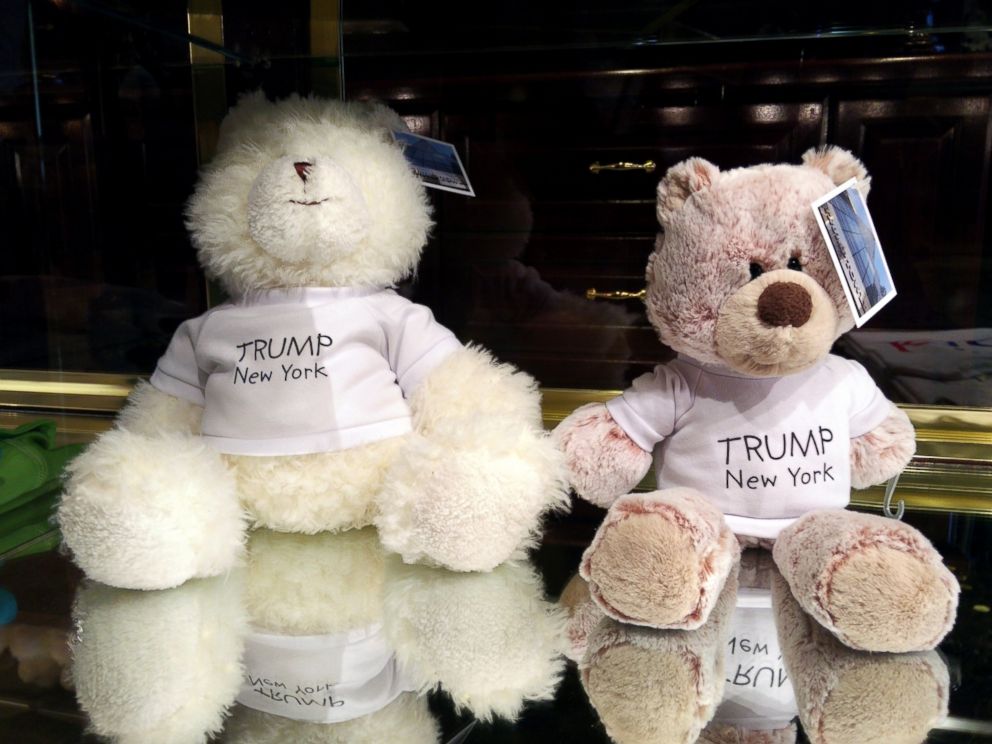 PHOTO: Products bearing Trumps name that are from China and sold in New York City.