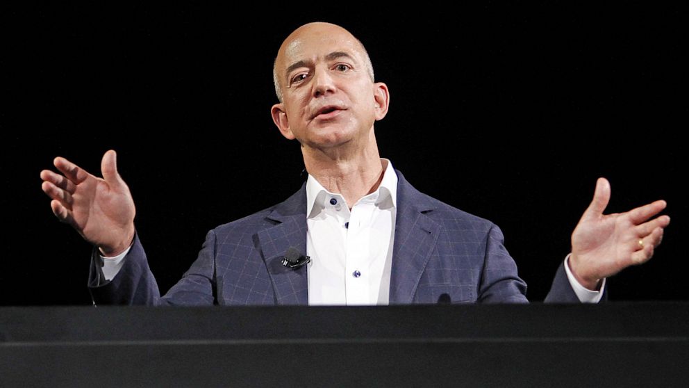 PHOTO: Amazon founder and CEO Jeff Bezos