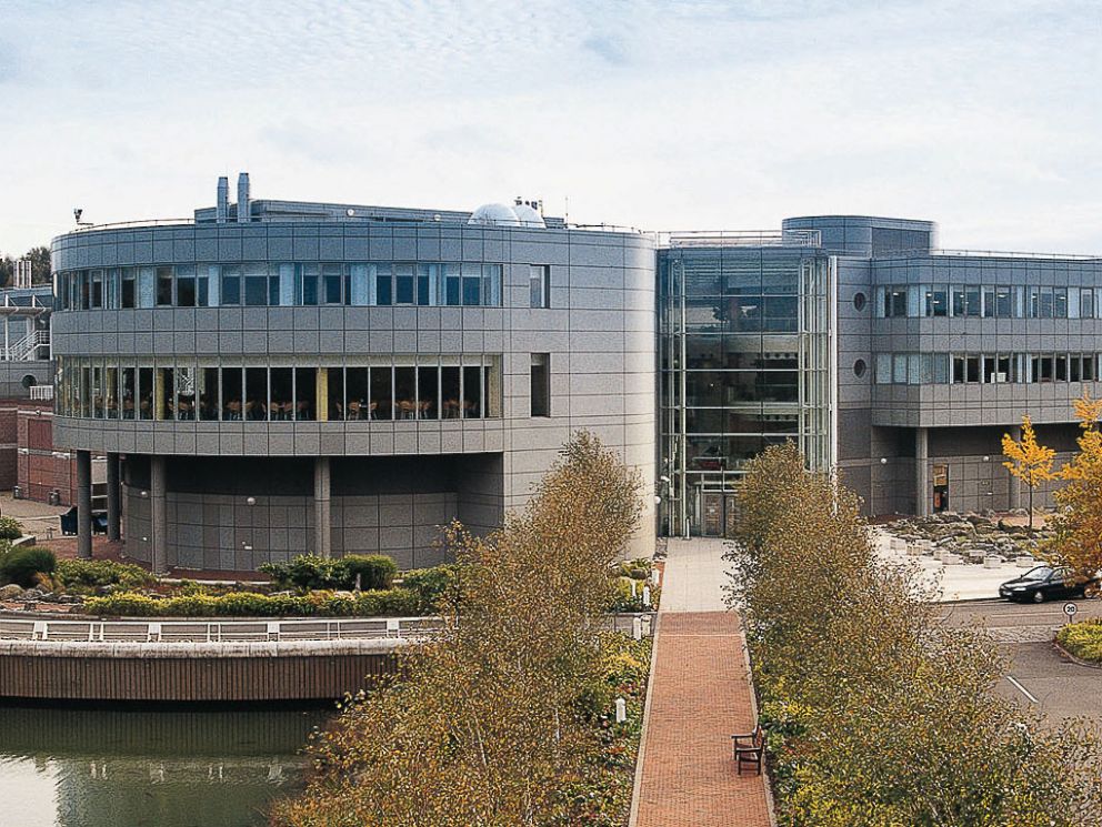 PHOTO: Officials at London Heathrow Airport said there is a power outage at the NATS control center, pictured, in Swanwick, England on Dec. 12, 2014.