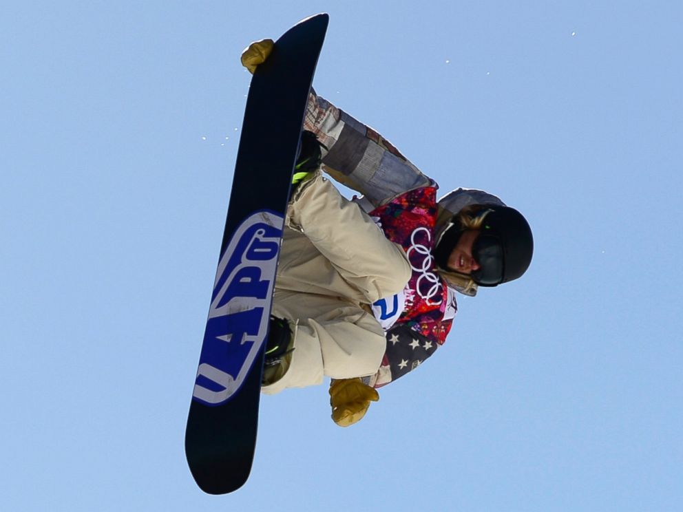 PHOTO: Sage Kotsenburg of the U.S. competes in the mens snowboard slopestyle second heat qualification at the Rosa Khutor Extreme Park during the Sochi Winter Olympics, Feb. 6, 2014.