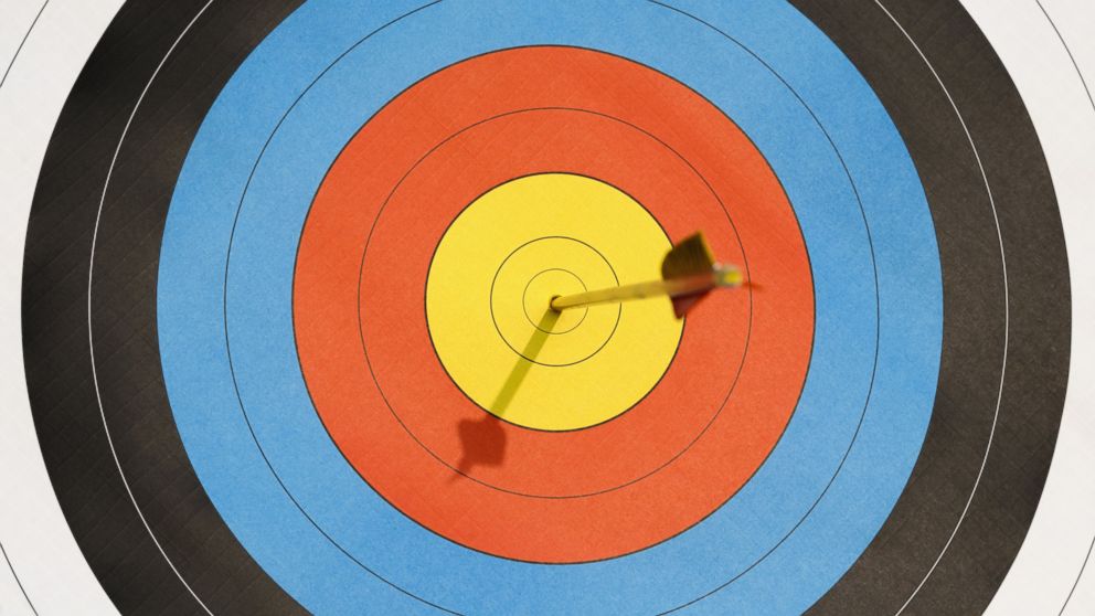 PHOTO: In this stock image, a bullseye is pictured.