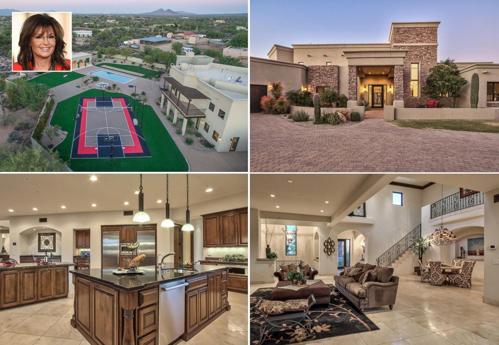 Sarah Palin lists Scottsdale Estate for 2.5 Million Picture In