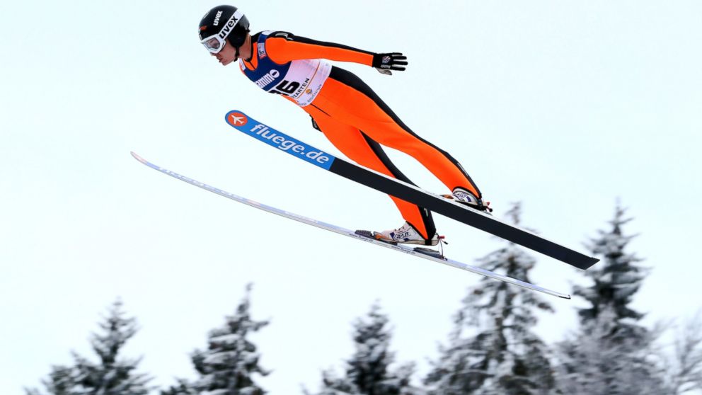 PHOTO: Lindsey Van of the USA competes during the during the FIS Ski Jumping World Cup Womens HS108, Jan. 12, 2013, in Titisee-Neustadt, Germany.