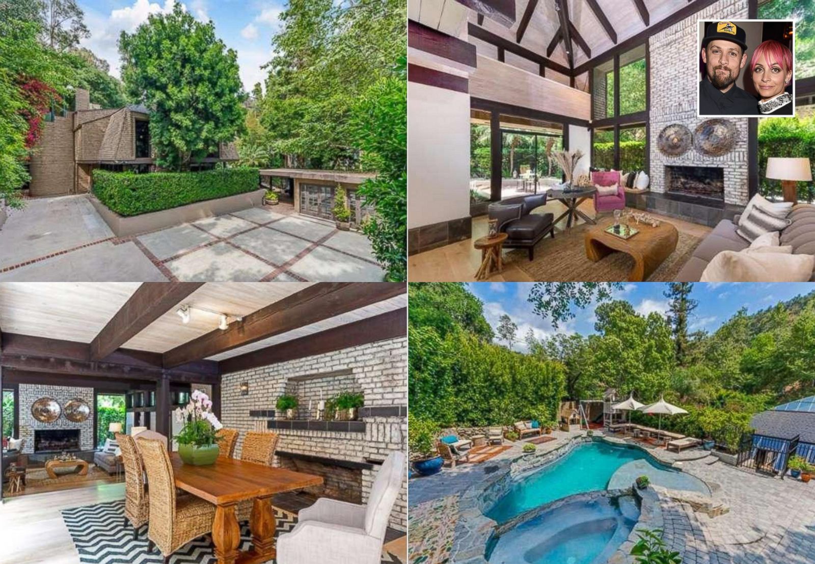 Nicole Richie and Joel Madden List LA Home Picture In Photos