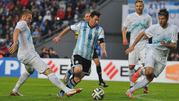 PHOTO: Lionel Messi of Argentina 