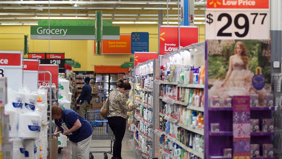 PHOTO: A woman shops at a Wal-Mart store in Alexandria, Virginia, Nov. 14, 2012.