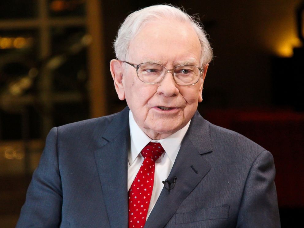 PHOTO: Warren Buffett, chairman and CEO of Berkshire Hathaway, and consistently ranked among the worlds wealthiest people, is seen in an interview with Squawk Box, Feb. 29, 2016.