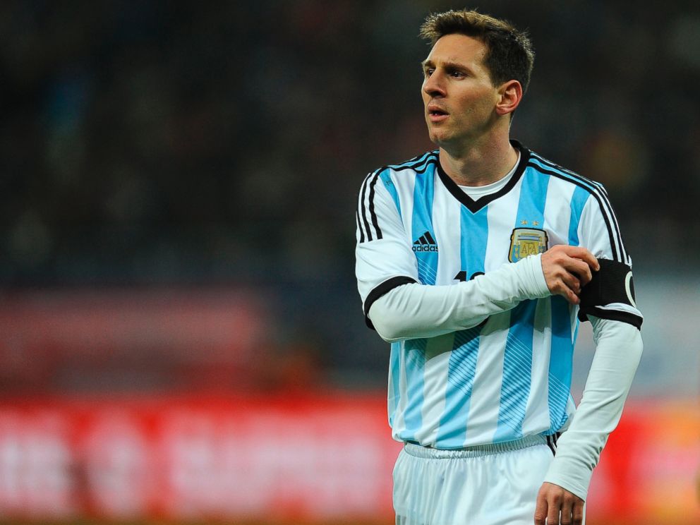 PHOTO: Lionel Messi of Argentina