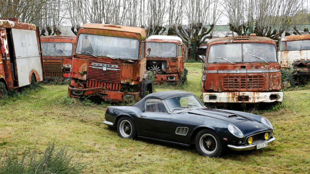 Rare Cars Discovered in French Barn to Be Auctioned Photos - ABC News