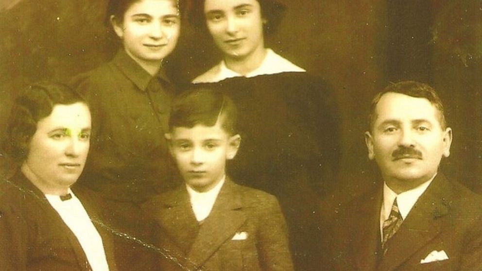 PHOTO: The Kleins are shown in 1935, from left: Bertha, Oli, Gabi, Lily and Herman.