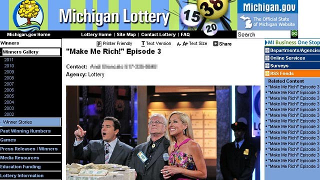 PHOTO: Leroy Fick was the lucky winner of a $2 million prize