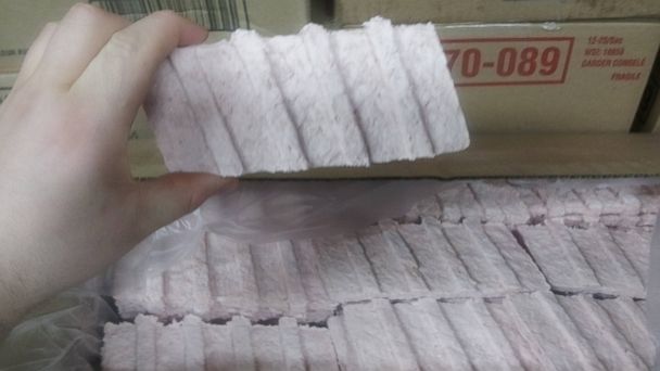 Des morceaux de viande congelés - © ABCNews / Reddit