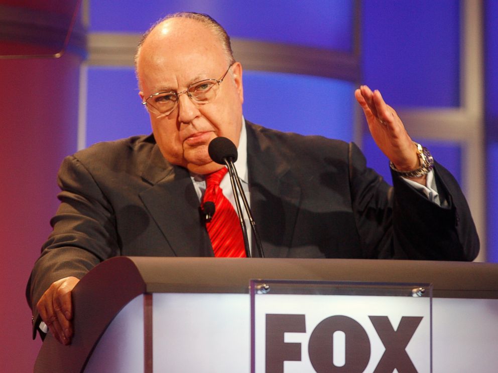 PHOTO: In a July 24, 2006 file photo, Roger Ailes, chairman and CEO of Fox News and Fox Television Stations, answers questions during a panel discussion at the Television Critics Association summer press tour in Pasadena, California.