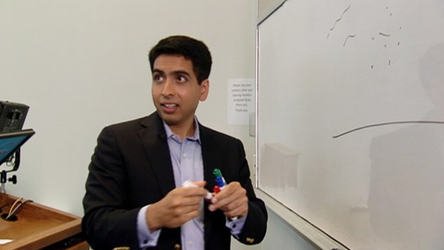 PHOTO: Founder Sal Khan, seen here, launched Khan Academy sort of by accident when the former hedge fund analyst created online lessons for relatives, but then his videos went viral.