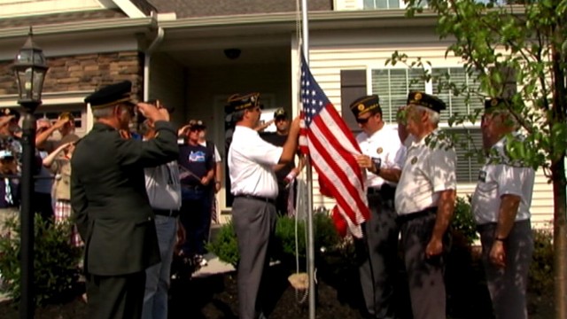 VIDEO: Homeowners association in Ohio says flagpole violates regulations.
