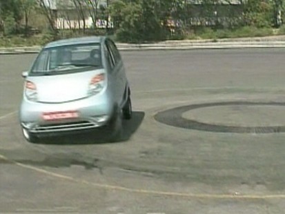 VIDEO: Karen Russo test drives the Tata Nano.