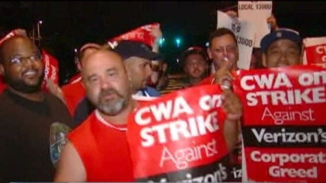 VIDEO: 45,000 Verizon Workers Strike