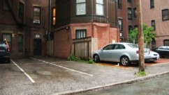 PHOTO: Two parking spots in Boston were auctioned by the IRS for $560,000.