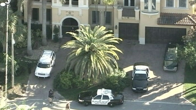 PHOTO: Andre Barbosa, 23, has moved into this empty $2.5 million mansion in a posh Boca Raton neighborhood, using an obscure Florida real estate law to stake his claim on the foreclosed waterside property, reports the Sun Sentinel.