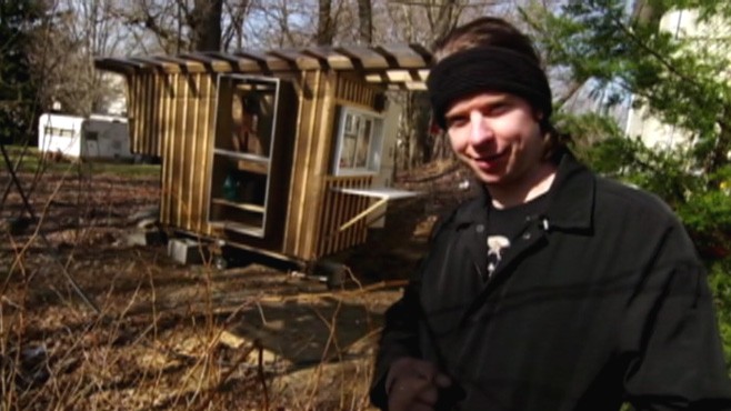 VIDEO: Derek Diedricksen tours his "Gypsy Junker," made from recycled materials.