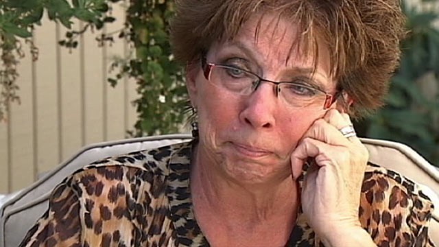 PHOTO:&nbsp;Yard sales to help pay Jan Cline's medical bills get shut down.