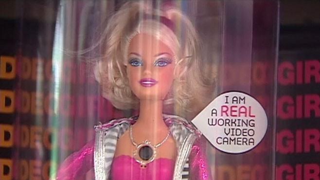 VIDEO :FBI warns that Video Girl Barbie could be used to create child pornography.