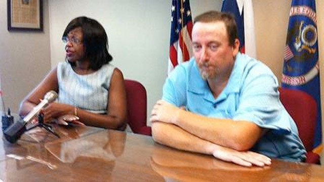 PHOTO: Ronald Kratz press conference