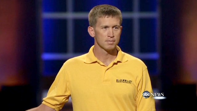 PHOTO: Donny McCall, the inventor of the Invis-A-Rack, a retractable cargo rack designed for pickup trucks, appears to be healing nicely after his much-talked-about dip in the popular reality show