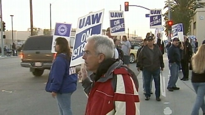 Long Beach Boeing Workers Strike Over Contract Offer Video - ABC News