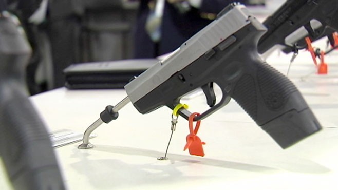 VIDEO: Gun enthusiasts say blame the shooter, not guns for tragedy.