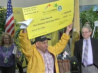 Watch: N.J. Powerball Jackpot Claimed by Father of 5