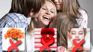 Photo: What Mom?s Really Want for Mother?s Day: Spas, jewelry and flowers aren?t top gifts. Recessionary wishes: family time.