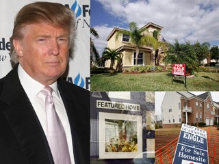 Trump's Advice for Today's Economy: Buy Real Estate