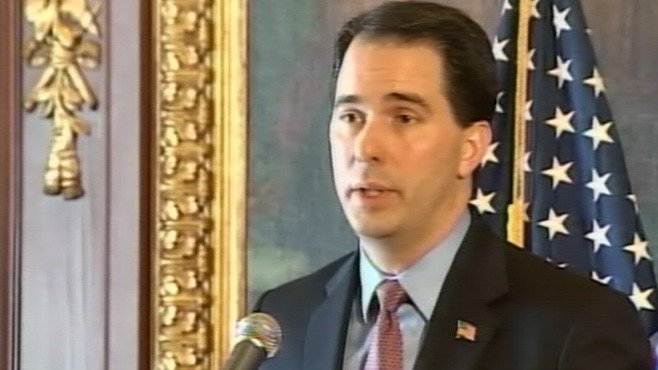 VIDEO: Gov. Scott Walker says budget proposal will save state and local employee jobs.