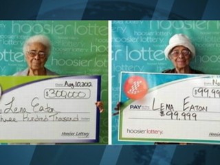 Watch: 91-Year-Old Woman Wins Lottery Twice in Two Months