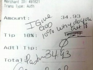 Watch: Applebee's Waitress Fired After Posting Customer's Check Online