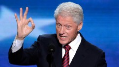 PHOTO: Former President Bill Clinton addresses the Democratic National Convention in Charlotte, N.C., Sept. 5, 2012.