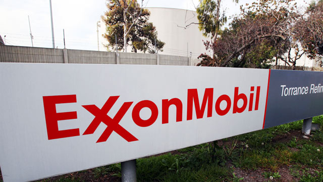 PHOTO: Exxon Mobil sign