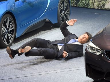 BMW CEO Collapses at World's Biggest Auto Show