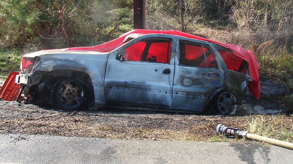 PHOTO: Scene of Jeep Cherokee accident