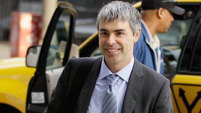 PHOTO: File - In this April 18, 2012 file photo, Google CEO Larry Page walks into a federal building in San Francisco during the copyright infringement case of Oracle vs. Google.