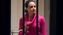 PHOTO: Paula Broadwell holds a drink in the kitchen of her brother's house in Washington, Nov. 13, 2012.