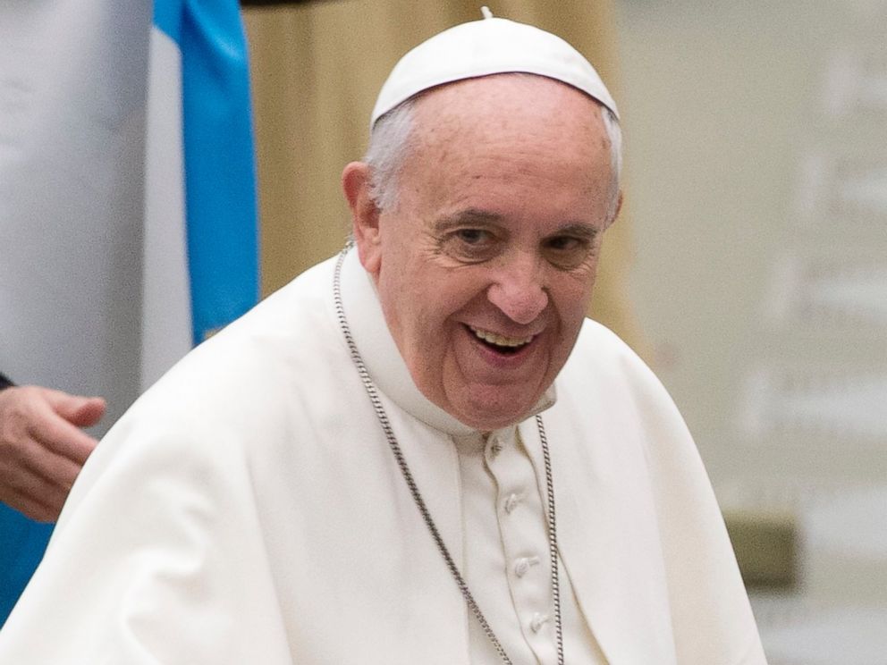 PHOTO: Pope Francis arrives for his weekly general audience in the Pope Paul VI hall, at the Vatican, on Feb. 4, 2015.