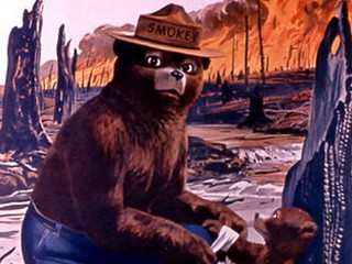 PHOTO This poster from the U.S. Agriculture Dept. web site shows Smokey Bear in a poster.