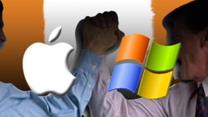 When consumers have to choose sides in tech battles -- like Apple vs. Microsoft -- they dont always win.