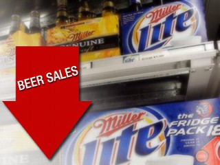 Beer Sales Falling With Economy