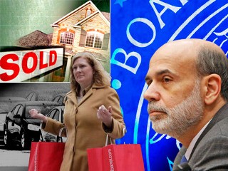 Fed Reserve Chief Sees 'Tentative Signs' That Economic Decline Is 'Slowing'