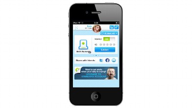 PHOTO: The Evoz baby monitor.