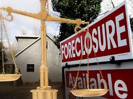 foreclosed 
